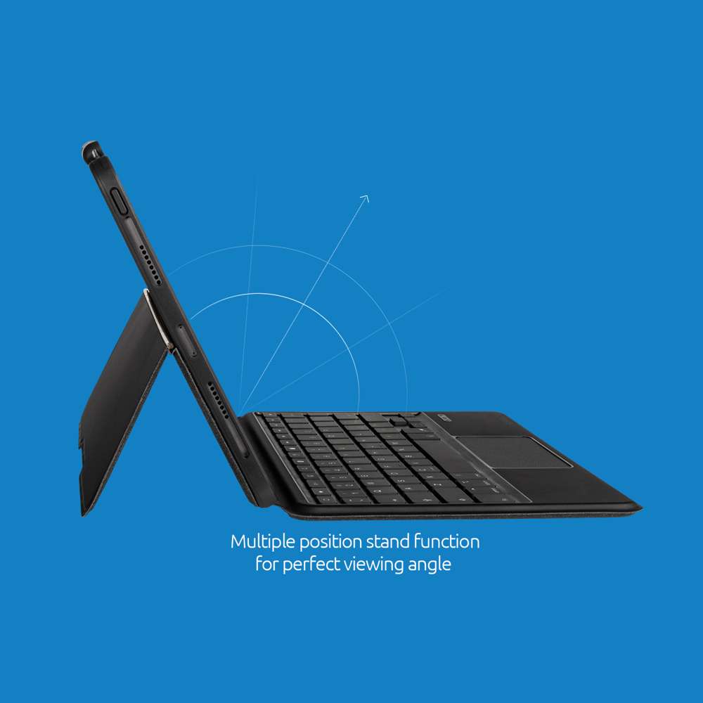 Bluetooth tablet keyboard case - Apple iPad Pro 12.9 inch (2021) - Dark grey