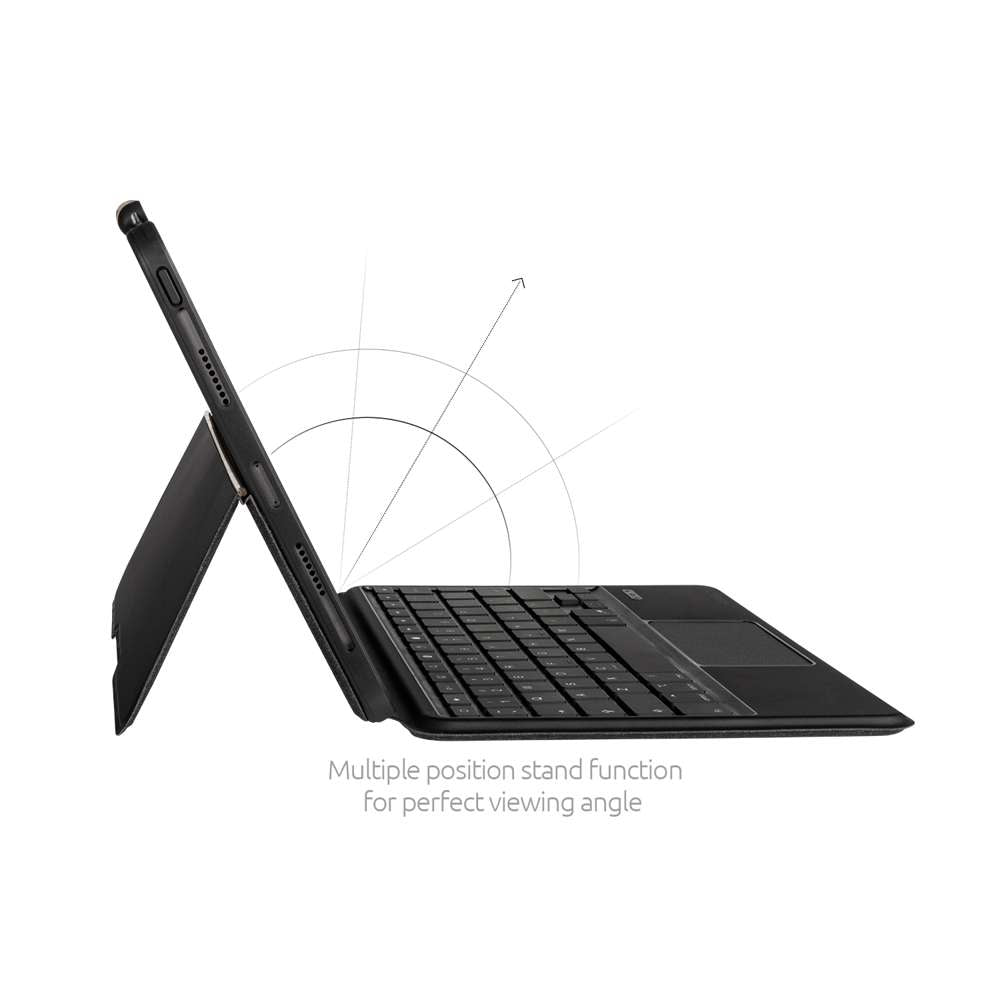 Bluetooth tablet keyboard case - Apple iPad Pro 12.9 inch (2021) - Dark grey