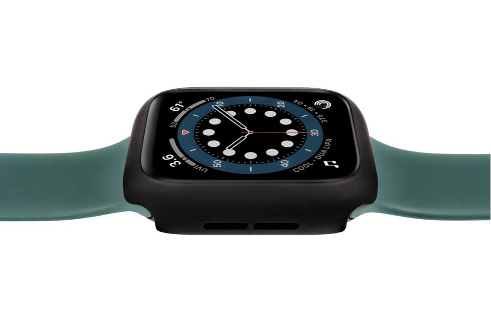 Full body case + Screen protector - Apple Watch Serie 4/5/6/SE - Black