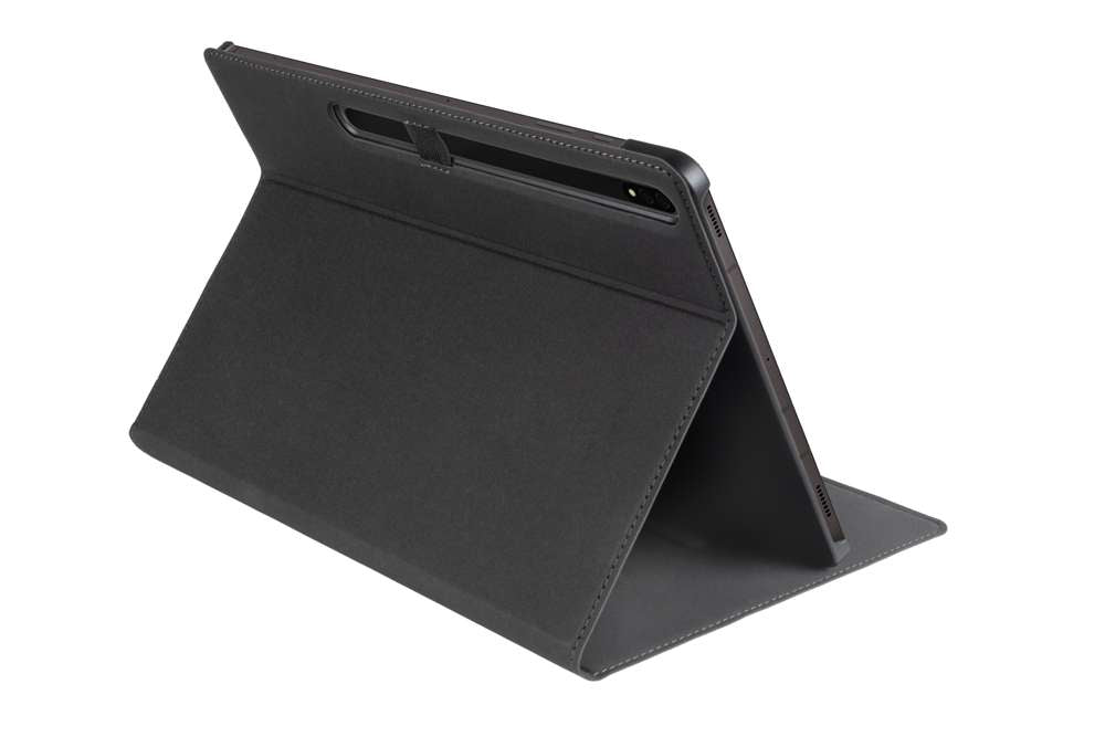 V11T63C1 - EasyClick 2.0 Tablet case - Samsung Galaxy Tab S7 Plus 12.4 inch (2020) & Galaxy Tab S8+ 12.4 inch (2022) - Black